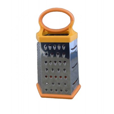 6 in 1 kitchen grater with plastic handle